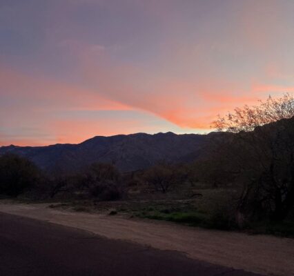 Day1: Sunrise start from Catalina State Park