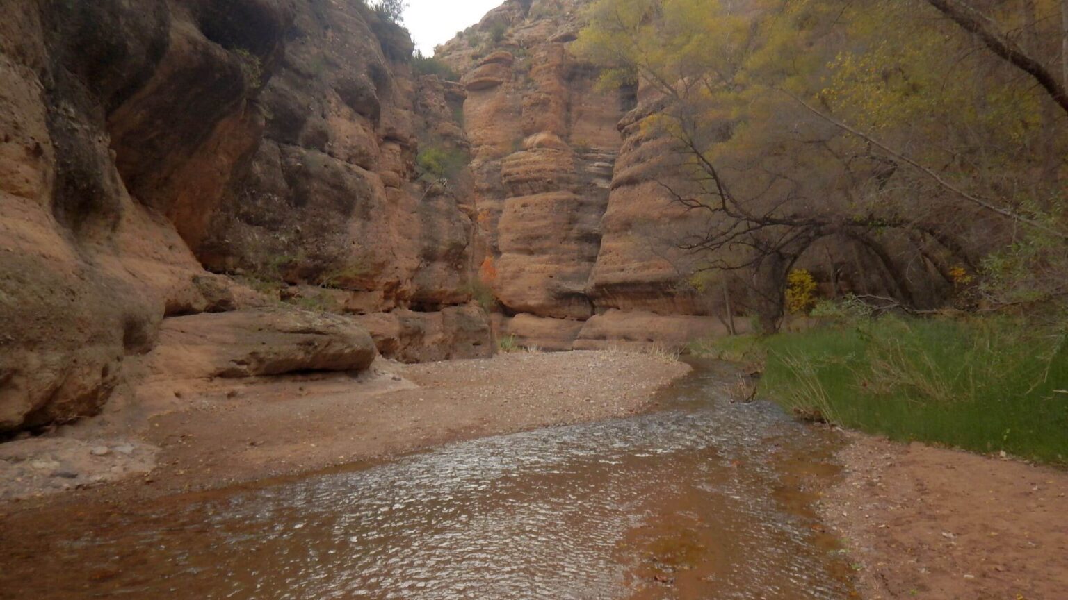 Aravaipa Canyon Wilderness, Hell Hole Conglomerate, November