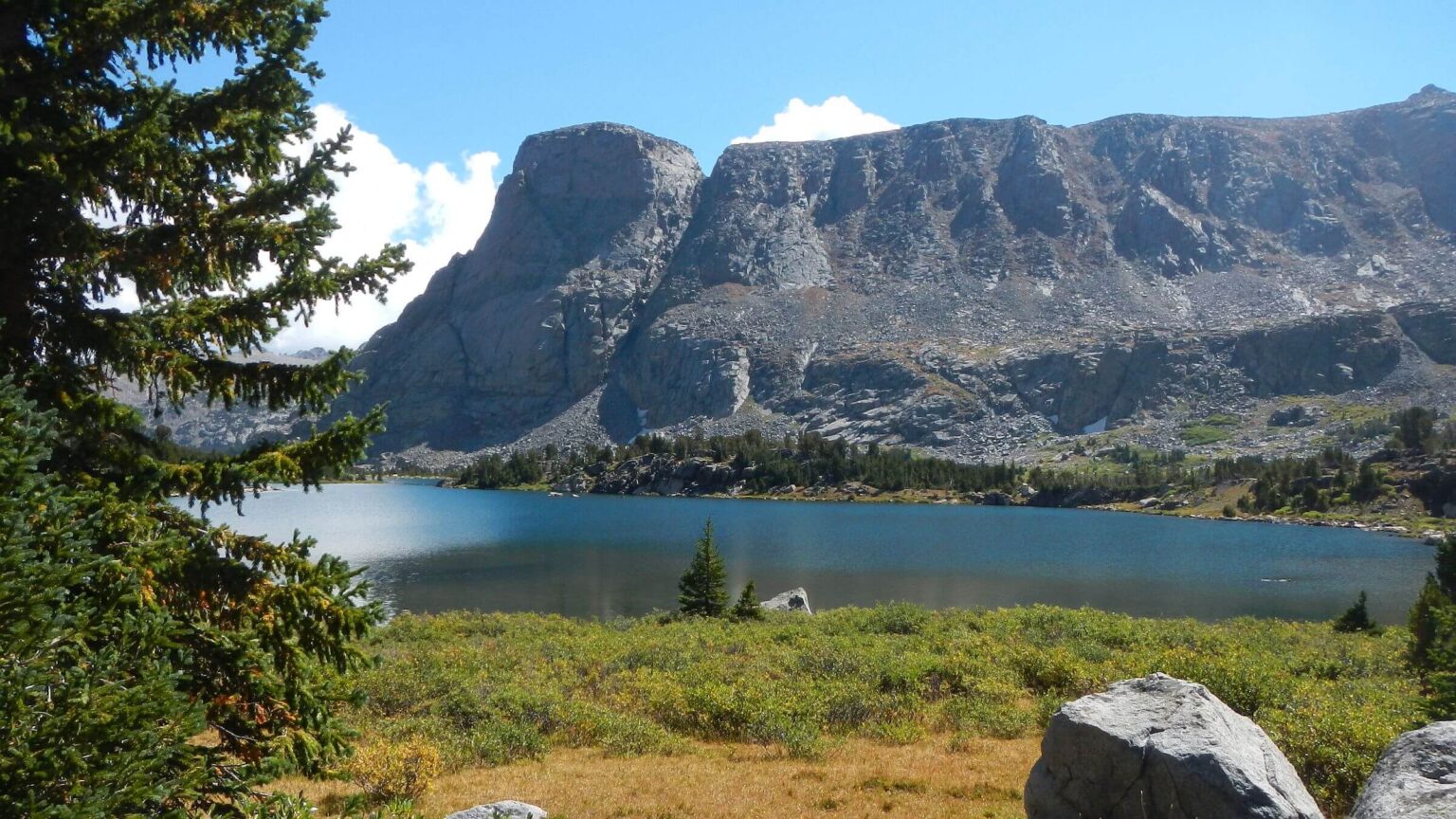 Popo Agie Wilderness, Washakie Lake, August 2025