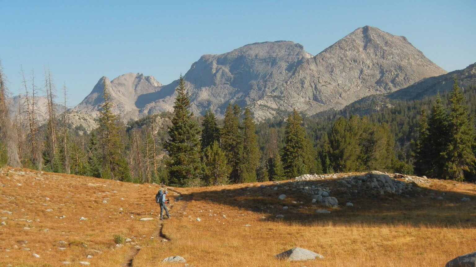 Bridger Wilderness, Tower Peak, Mount Hooker & Pyramid Peak, August 2025