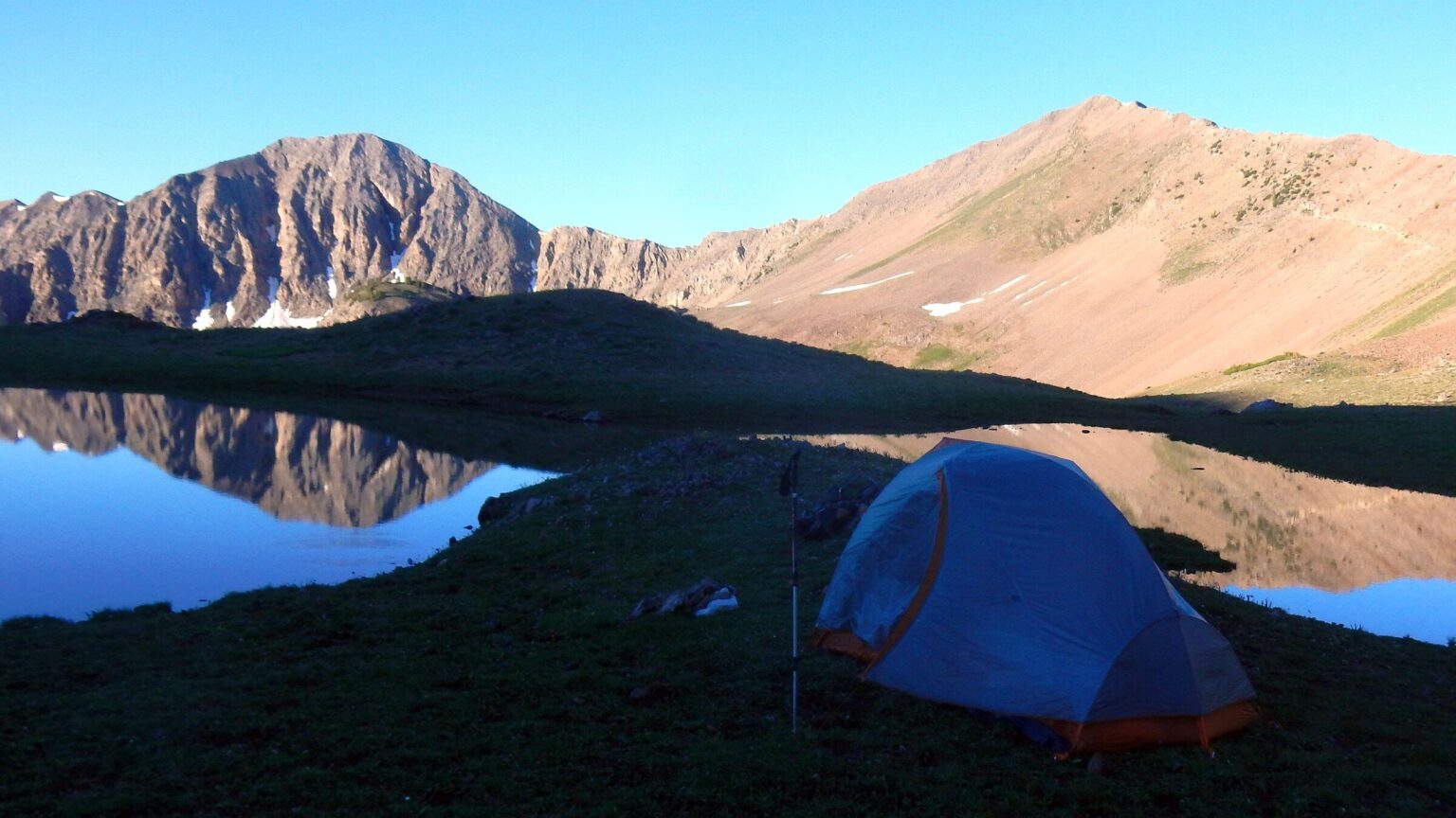 Hemingway-Boulders Wilderness, West Fork Creek tarns, July