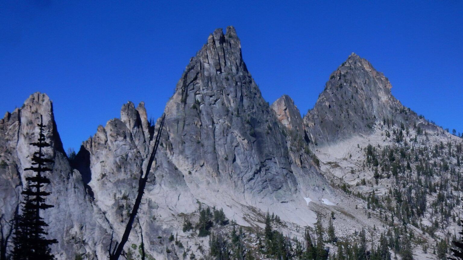 Frank Church-River of No Return Wilderness, Fishfin Ridge, Bighorn Crags, August