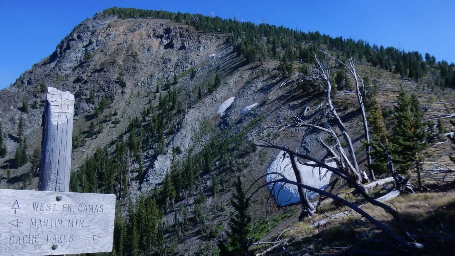 Frank Church-River of No Return Wilderness, Woodtick Summit pass, August