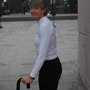 2012 DC Tidal Basin: Really, a cane! (hip replacement recovery)