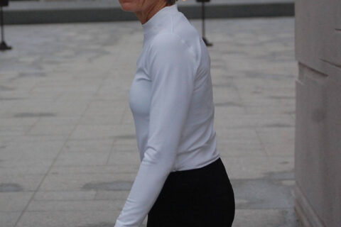 2012 DC Tidal Basin: Really, a cane! (hip replacement recovery)