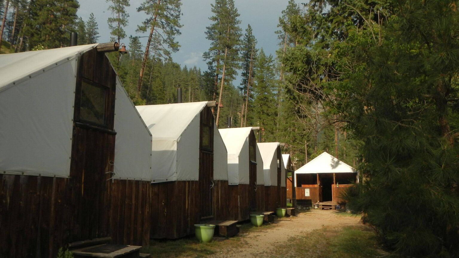 Selway-Bitterroot Wilderness, Paradise outfitter camp, July 2025