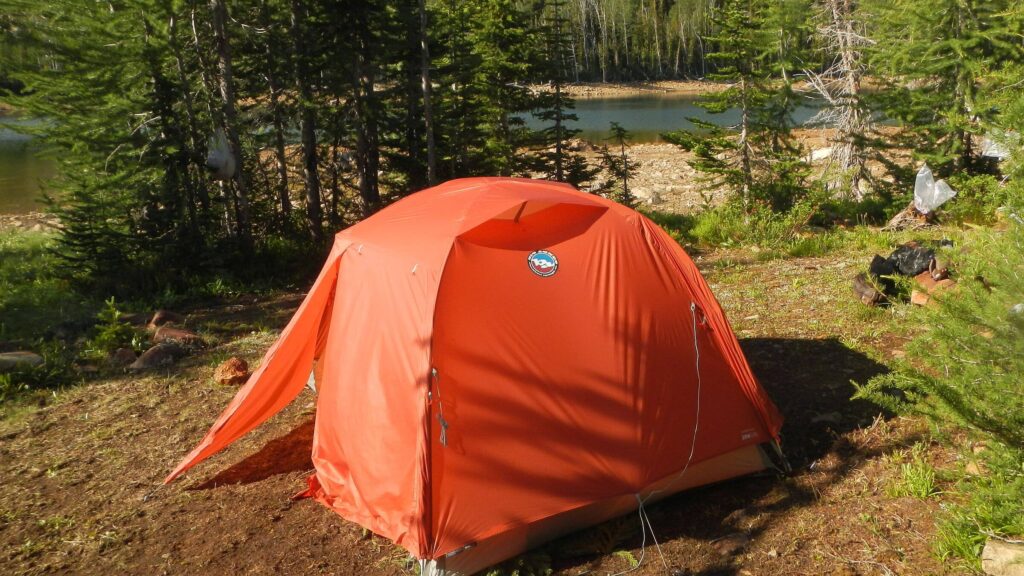 Selway-Bitterroot Wilderness, Carlton Lake camp, August 2025