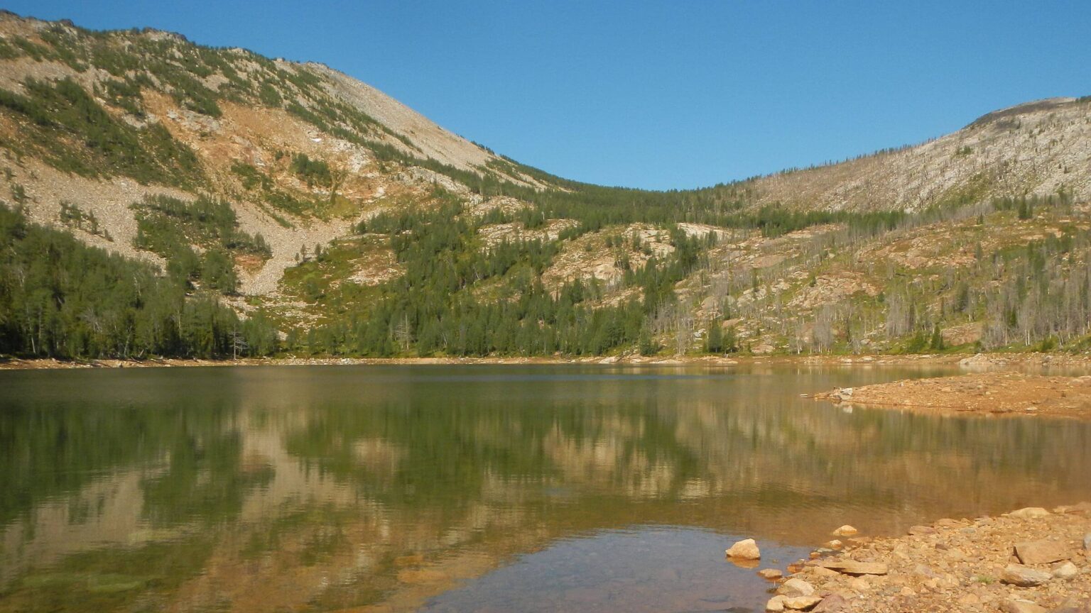 Selway-Bitterroot Wilderness, Carlton Lake (reservoir), August 2025