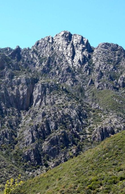 Four Peaks Wilderness, backpacking, Four Peaks ridge, April