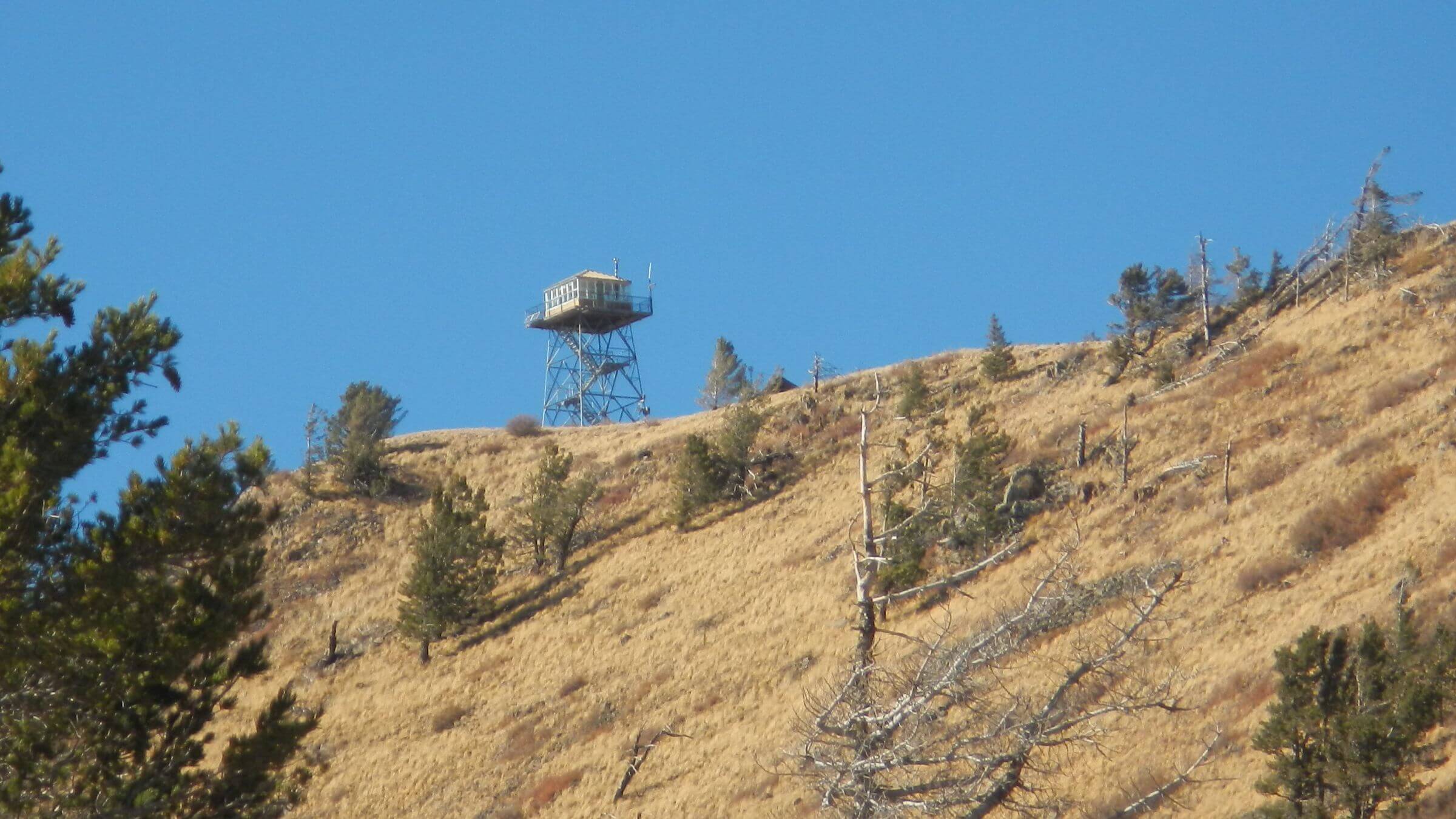 Gila Wilderness, Mogollon Baldy Lookout, November, 2023