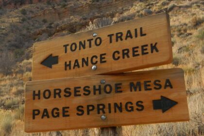 Grand Canyon proposed Wilderness, sign, December, 2023