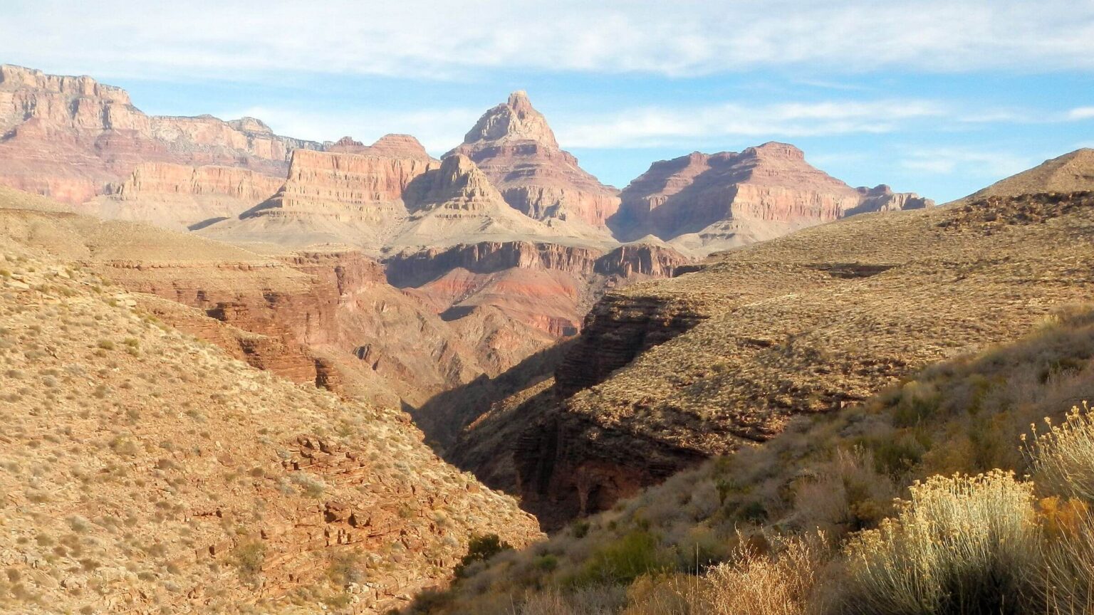 Grand Canyon proposed Wilderness, Vishnu Temple, December, 2023