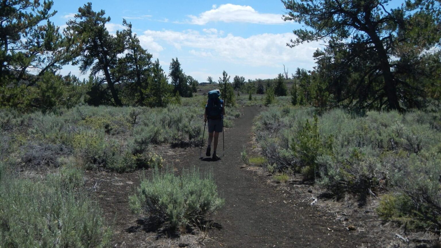 Craters of the Moon, Wilderness Trail, July