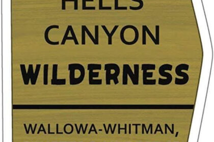 Hells Canyon Wilderness, clip-art sign