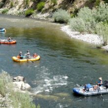 Frank: Middle Fork Salmon River, rafters