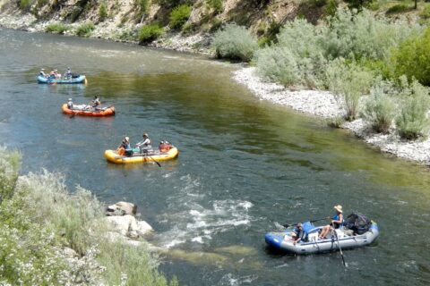 Frank: Middle Fork Salmon River, rafters