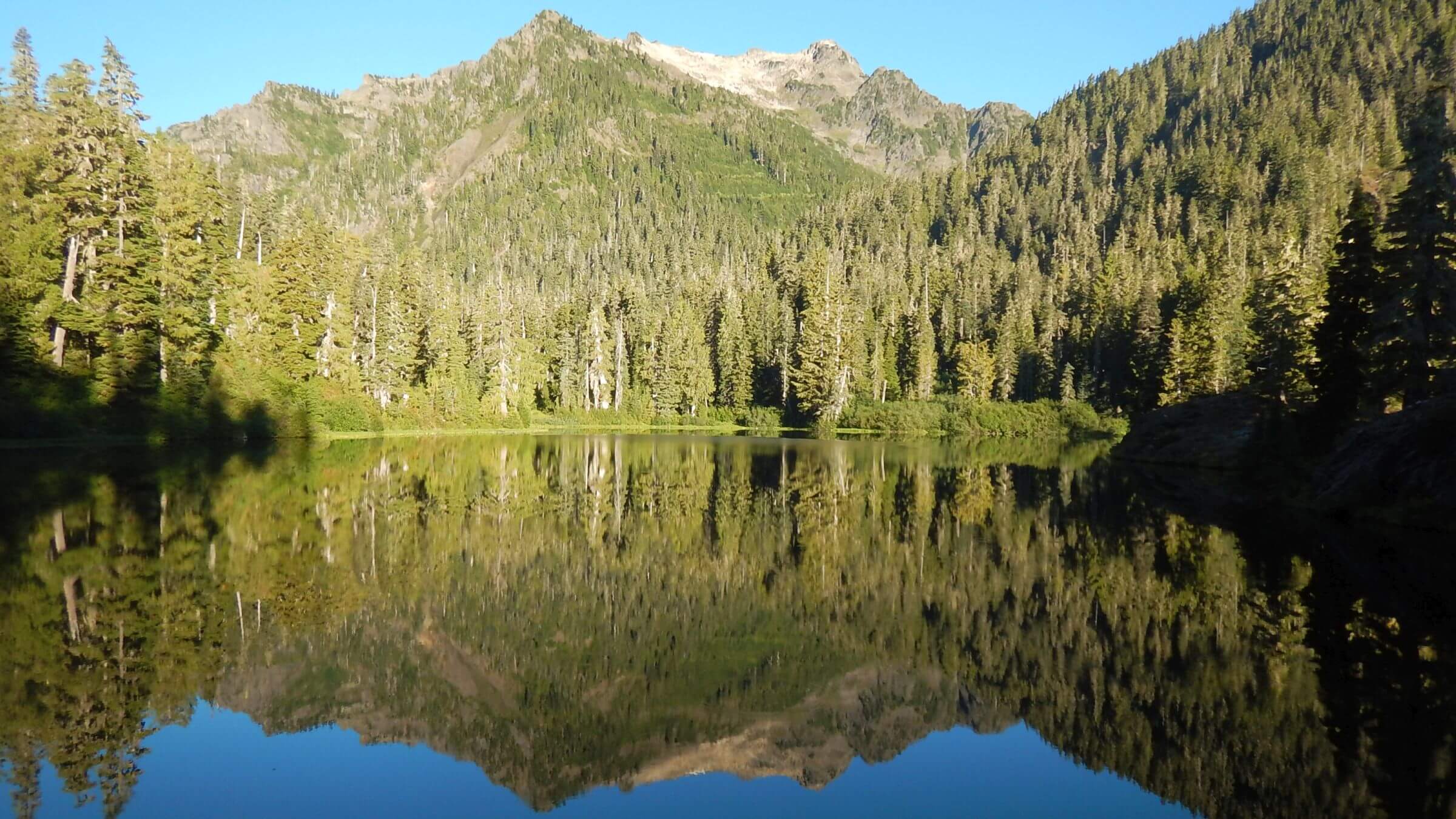 Olympic (DJ Evans) Wilderness, Lake Margaret, August