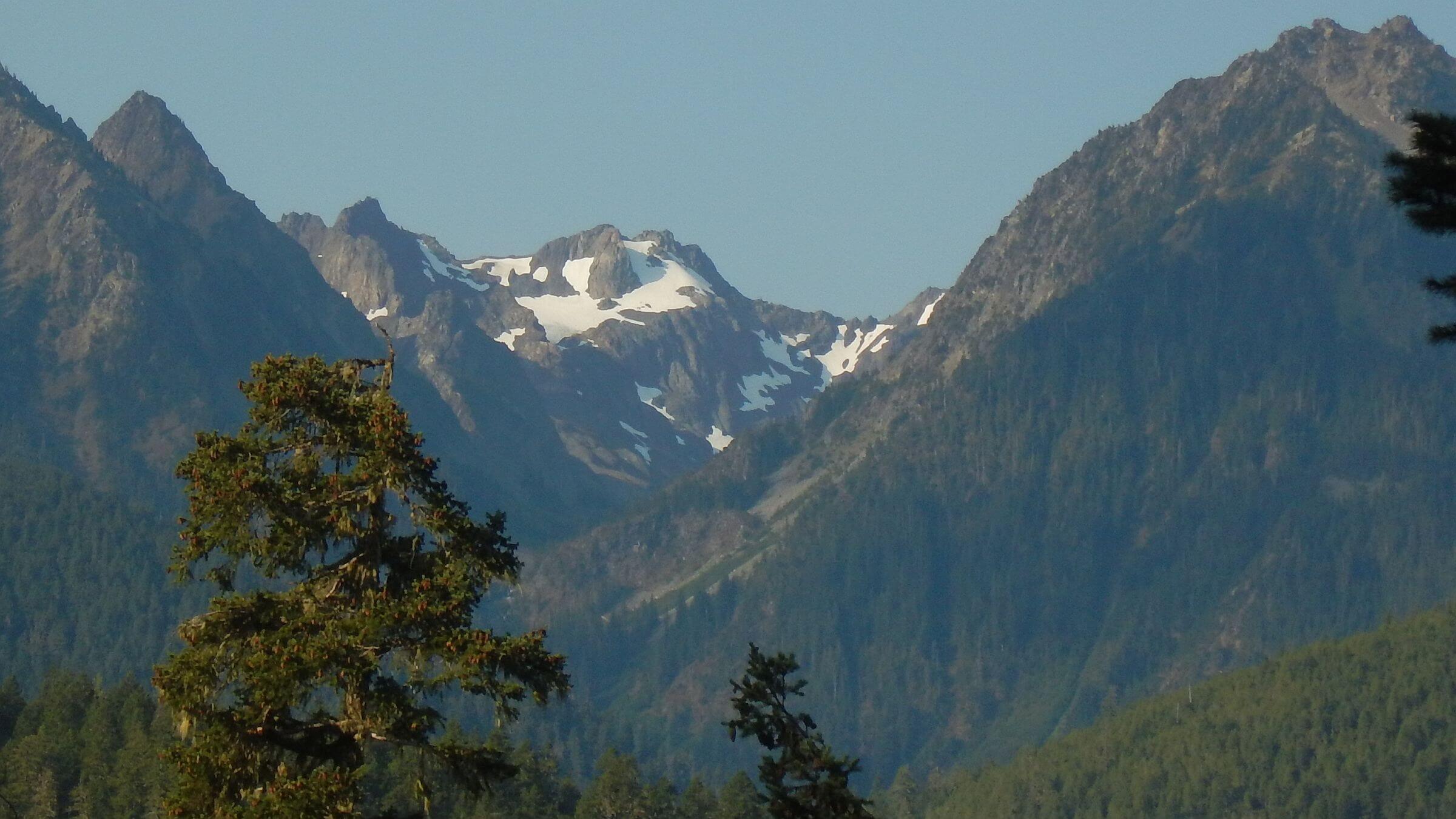 Olympic (DJ Evans) Wilderness, Fairchild Glacier, August