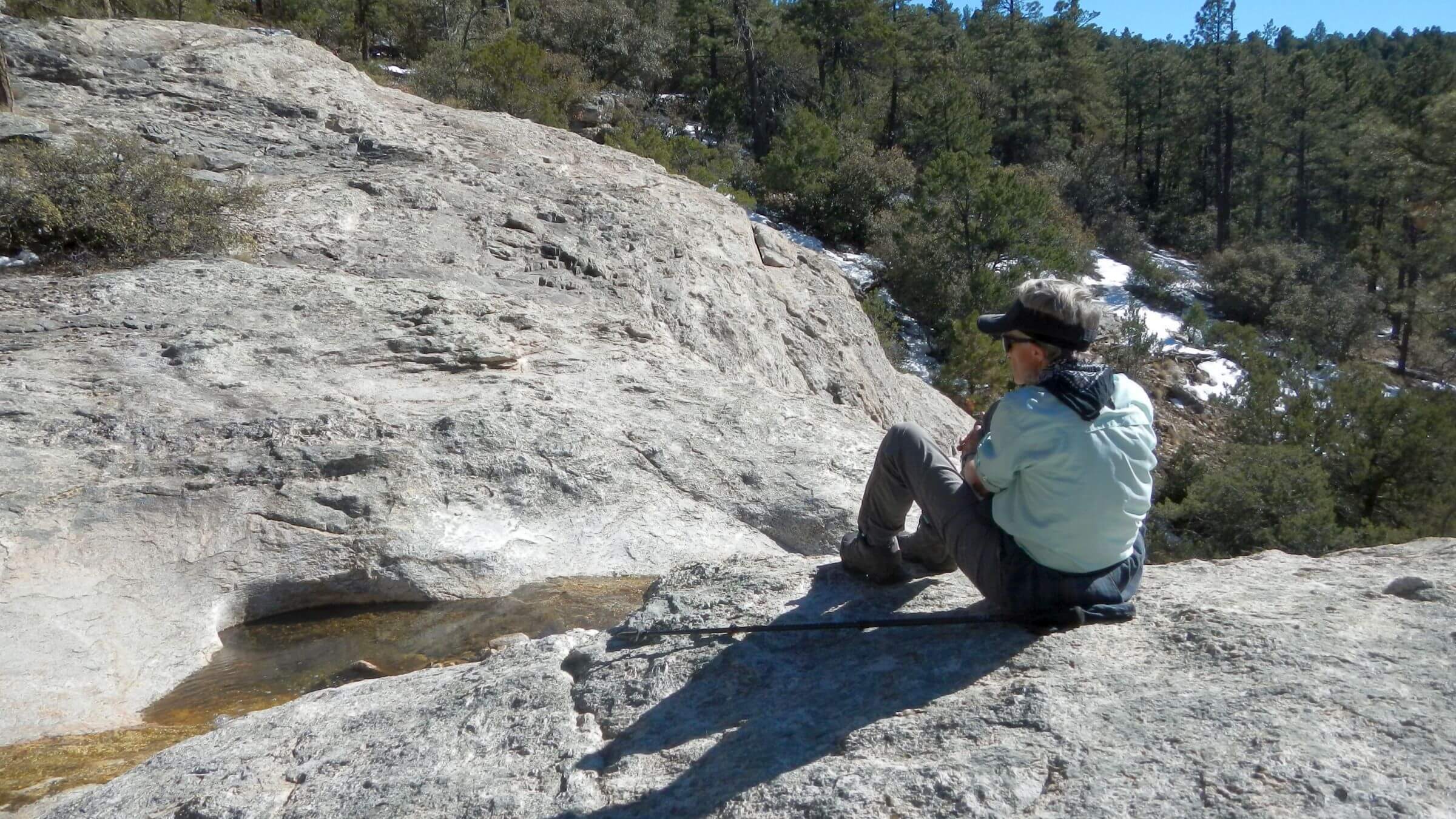 Saguaro Wilderness, backpacking, Devils Bathtub, February