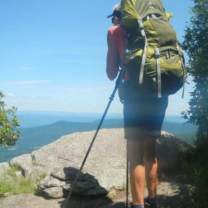 Shenandoah Wilderness, Appalachian Trail overlook, June2019