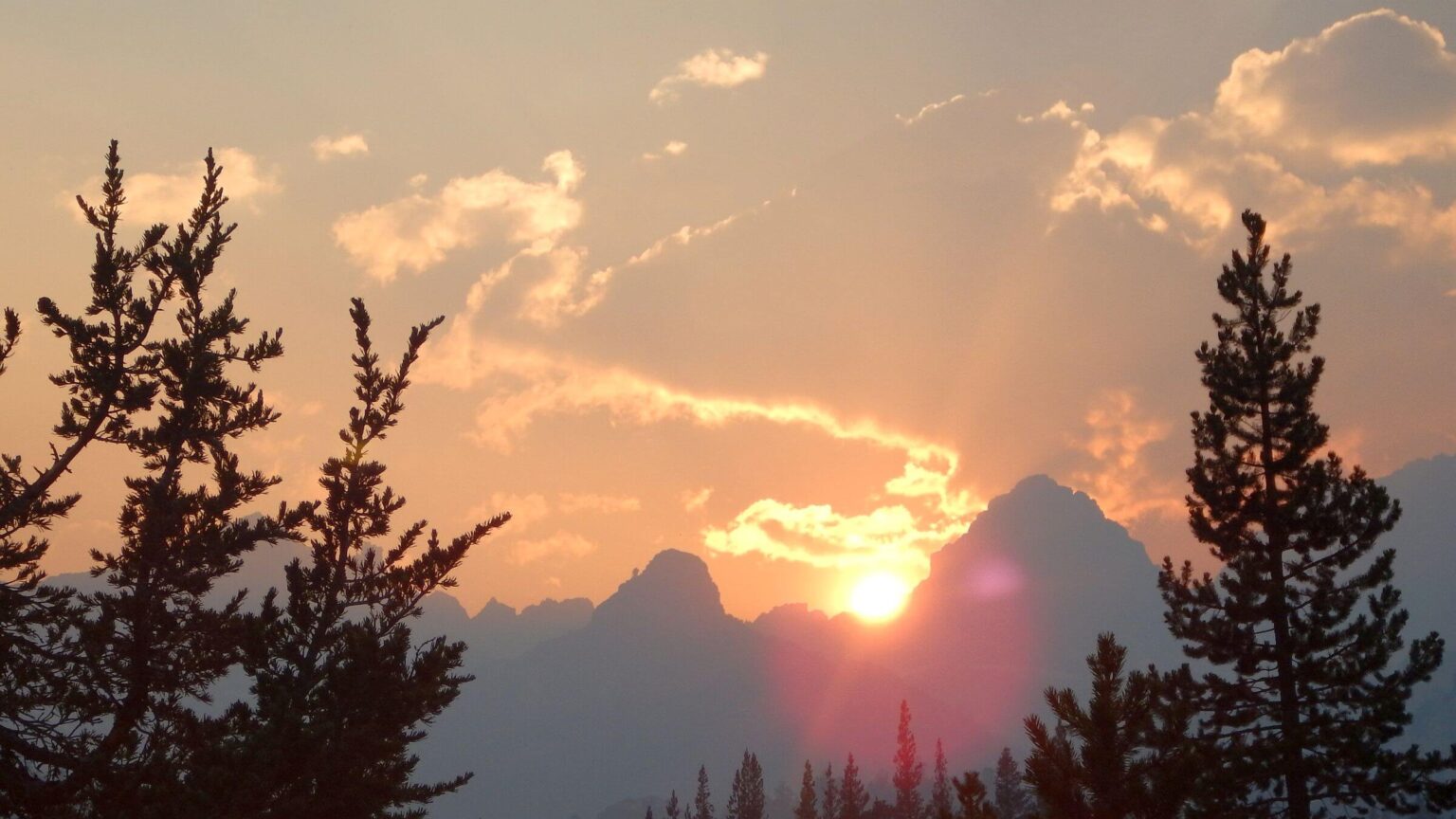 Ansel Adams Wilderness, backpacking, sunset, September