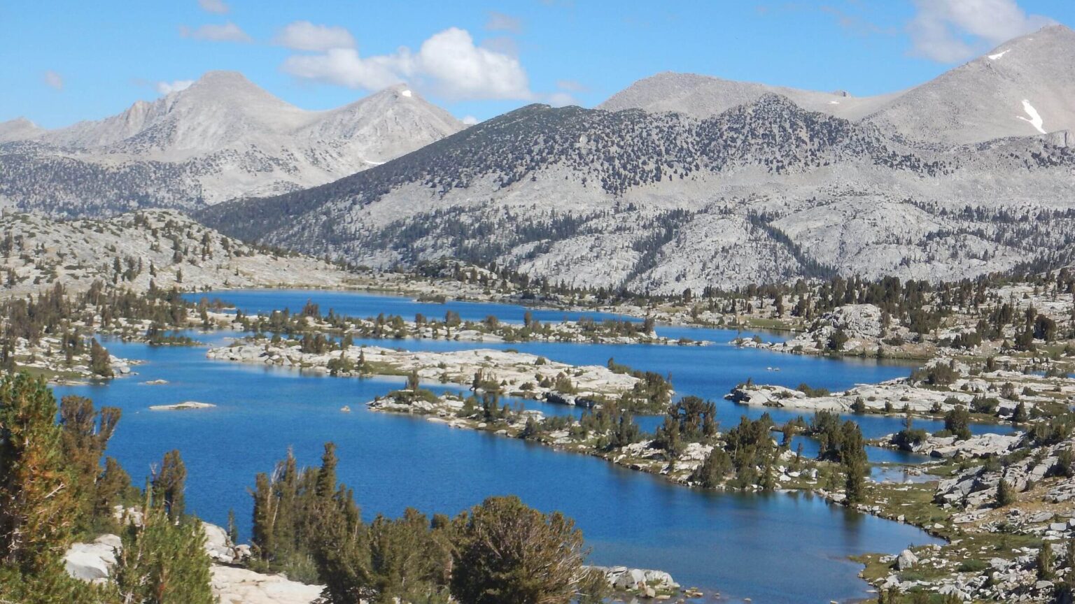 John Muir Wilderness, backpacking, Marie Lake, September