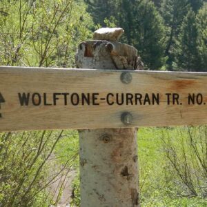 Smoky Mountains (Idaho), backpacking, Wolftone Creek, June