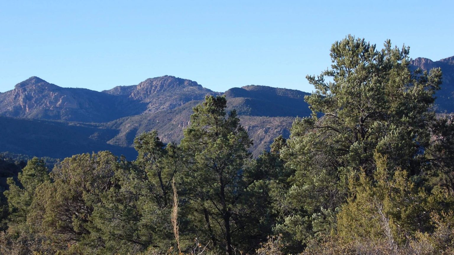 Superstition Wilderness, backpacking, Reavis Ranch Trail, December