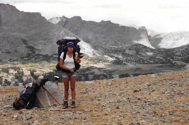 1988: Cindy maybe on Hailey Pass