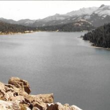 1988: Probably Grave Lake from trail on NW side