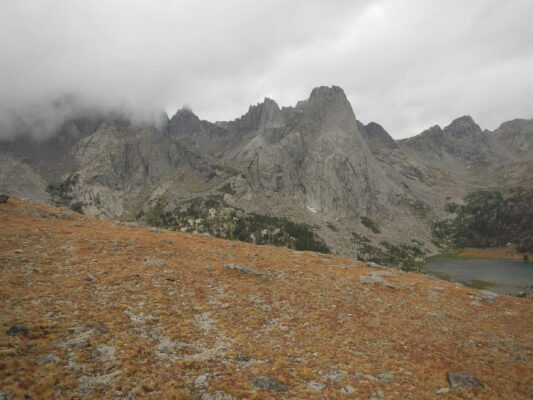 2025: Fleeting glimpse of Cirque, from Jackass Pass